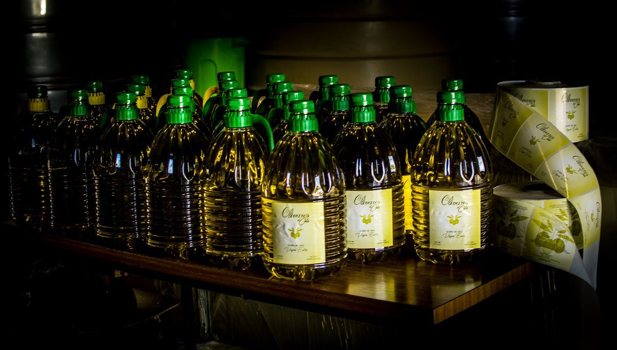 Embotellado del aceite
